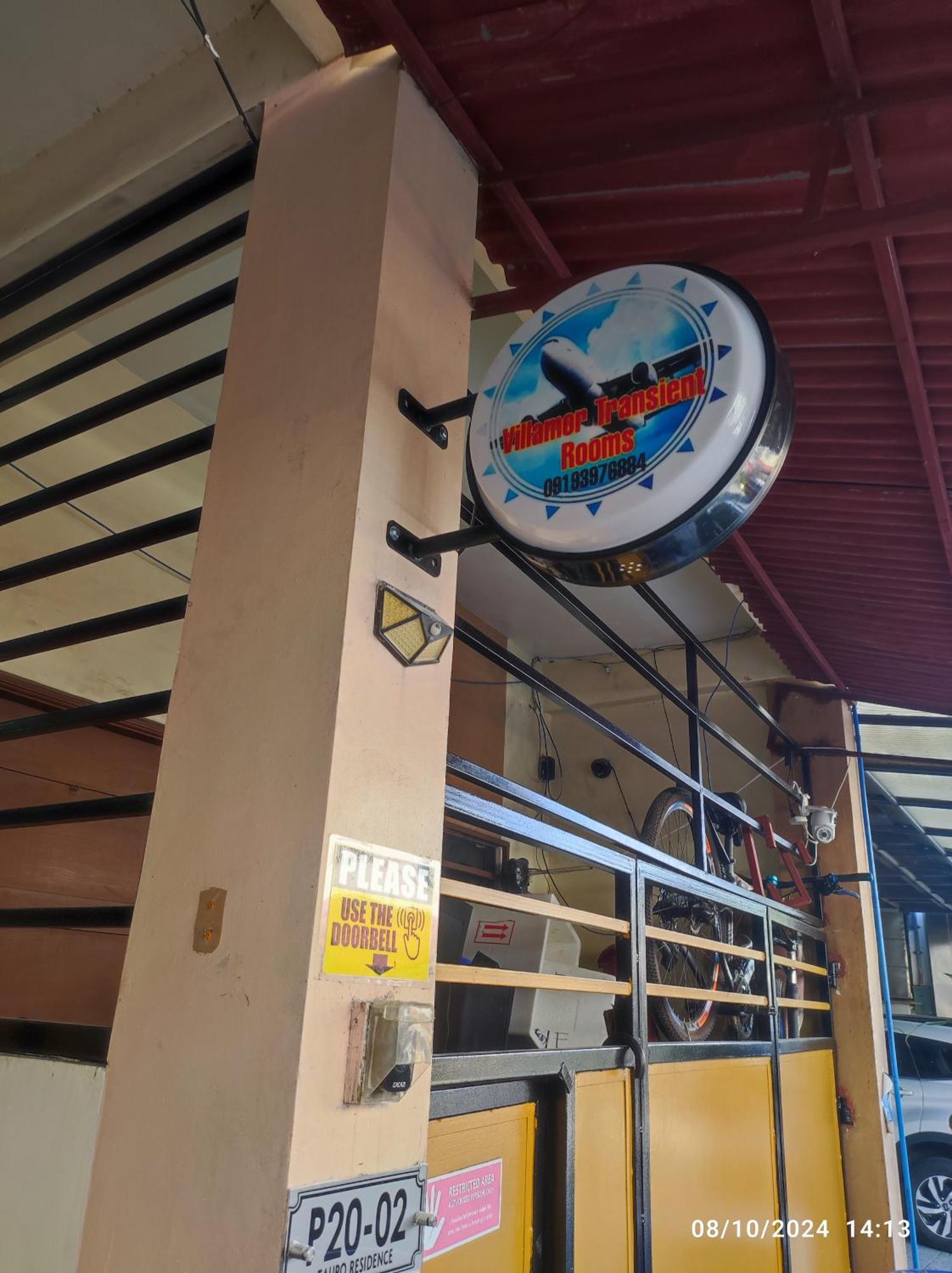 Airport Villamor Transient Rooms Manila Exterior foto